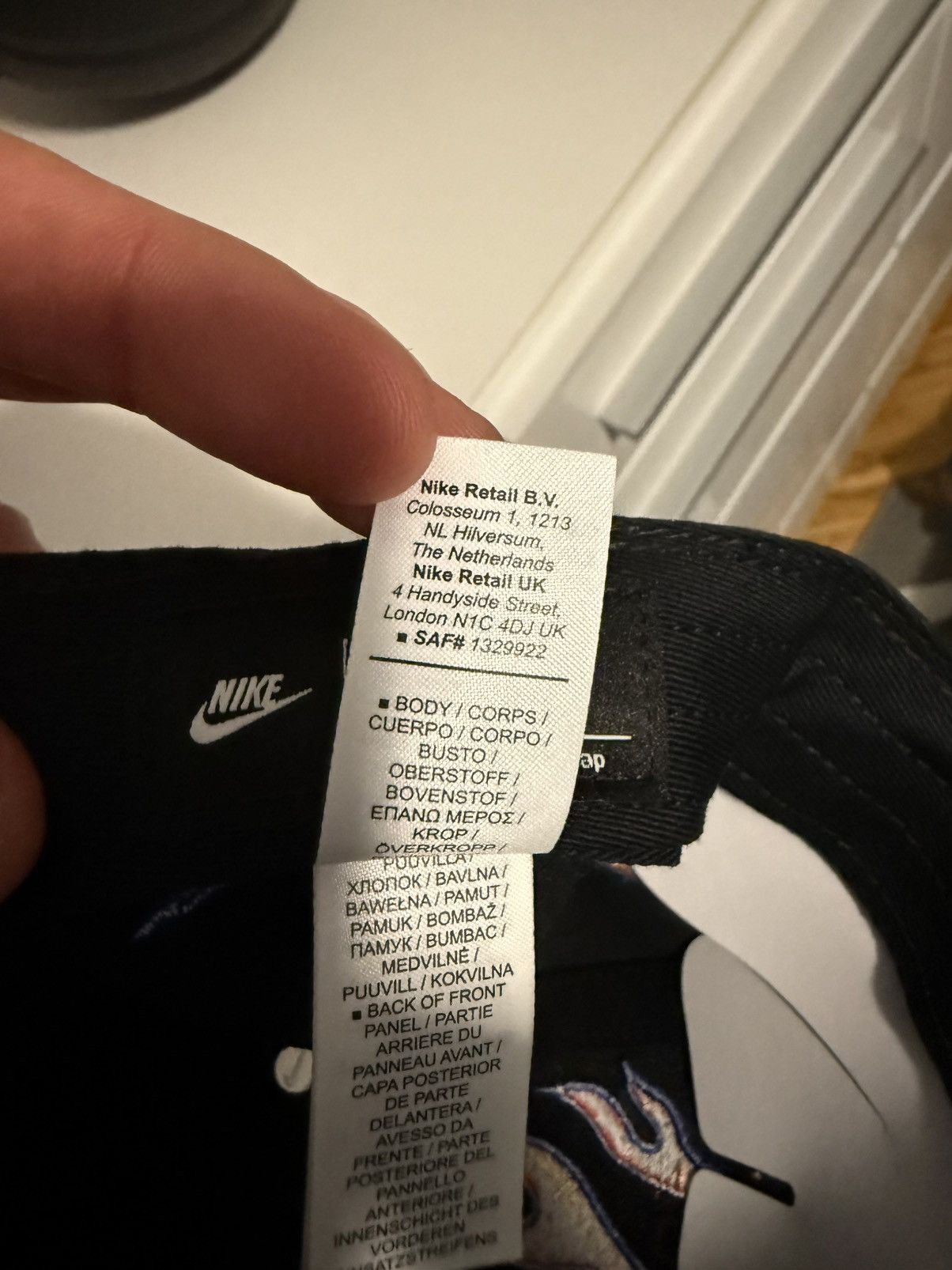 Nike Nike OG Flame Club Cap Black TN Tuned Air Max Retro Y2K Size ONE SIZE - 13 Thumbnail