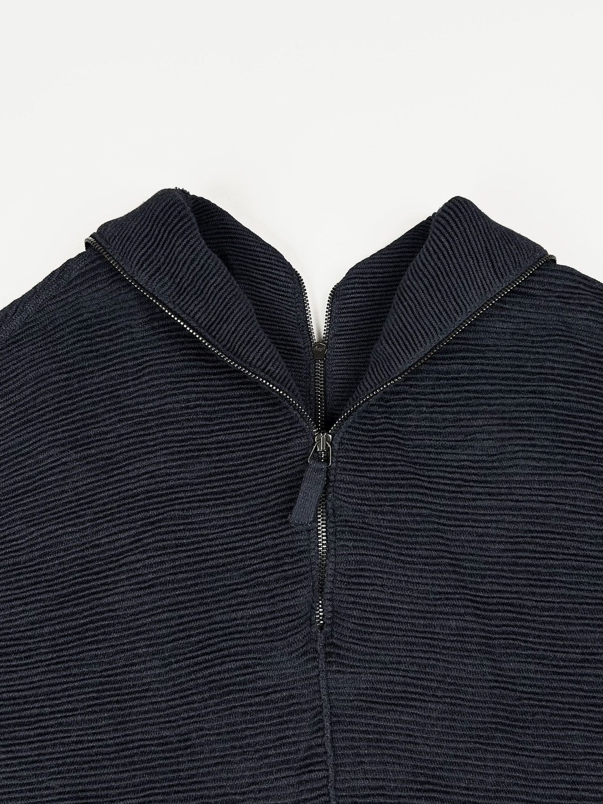 Annette Gortz × Designer Annette Gortz Black Knit full zip Sweater pullover Size M / US 6-8 / IT 42-44 - 6 Thumbnail