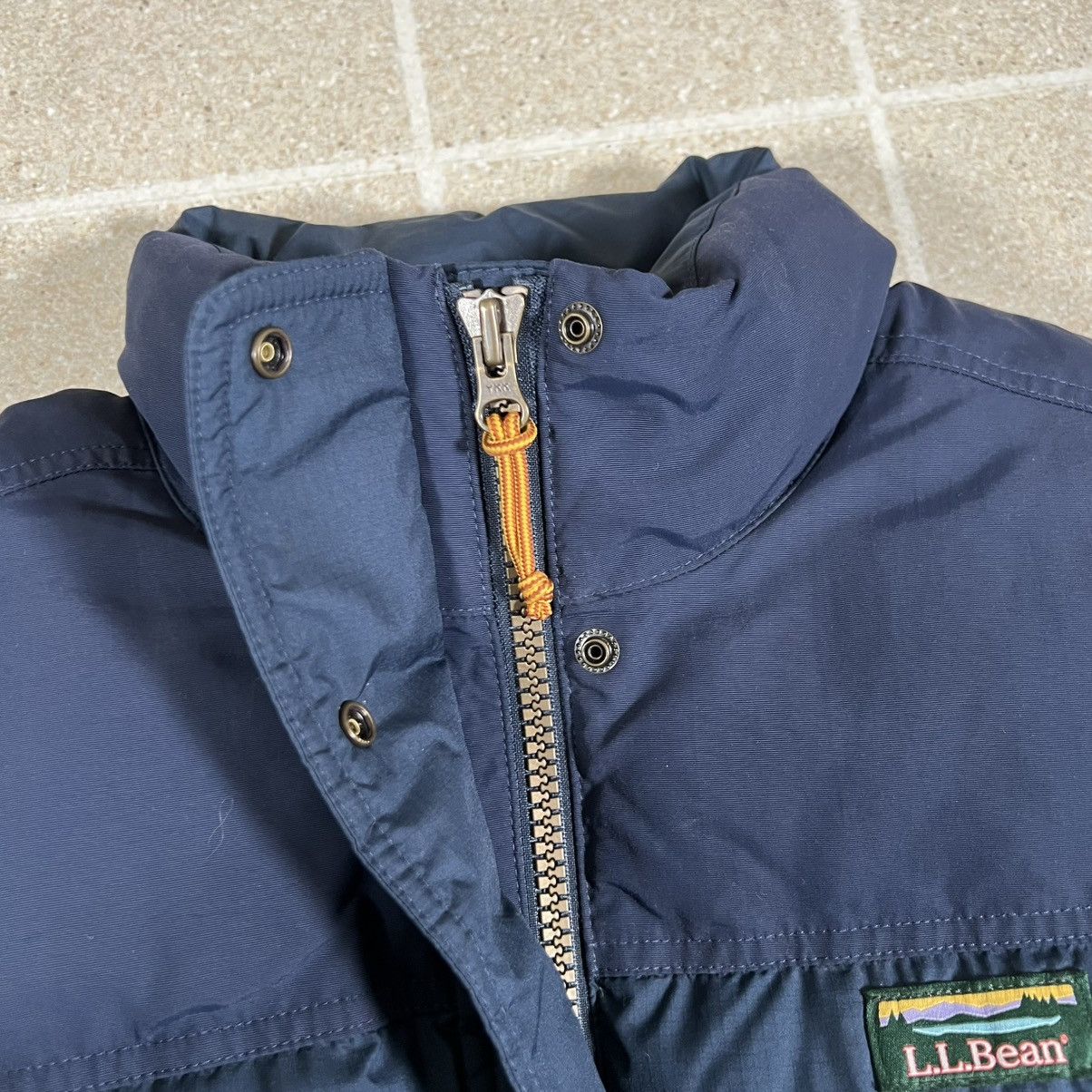 L.L. Bean L L Bean Mountain Down Puffer Jacket Sz L Blue Gorpcore Size L / US 10 / IT 46 - 4 Thumbnail