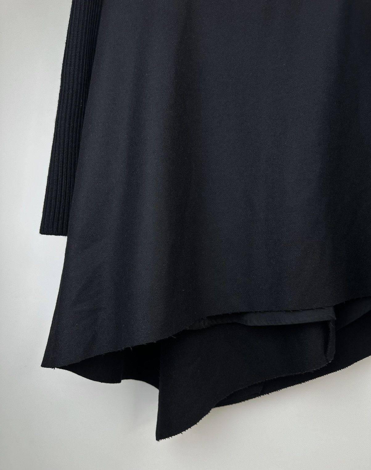 Allsaints AllSaints Monument Rib Coat Black Wool Blend Jacket UK 10 Size US M / EU 48-50 / 2 - 8 Thumbnail