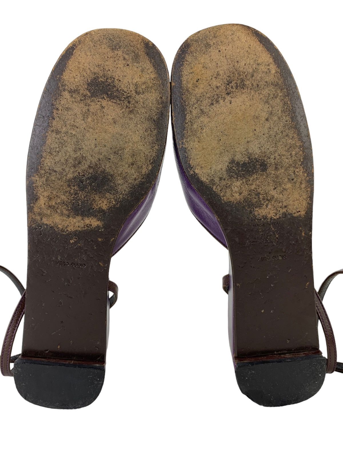 Miu Miu Early 2000’s Miu Miu Ballet Flats with Ankle Strap Size US 5.5 / IT 35.5 - 10 Thumbnail