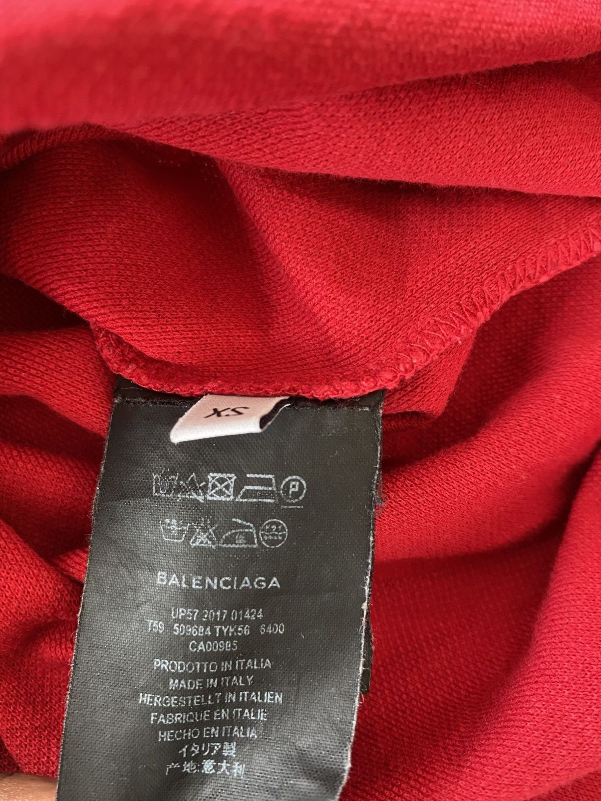 Balenciaga OVERSIZED EUROPE POLO Size US XS / EU 42 / 0 - 4 Thumbnail