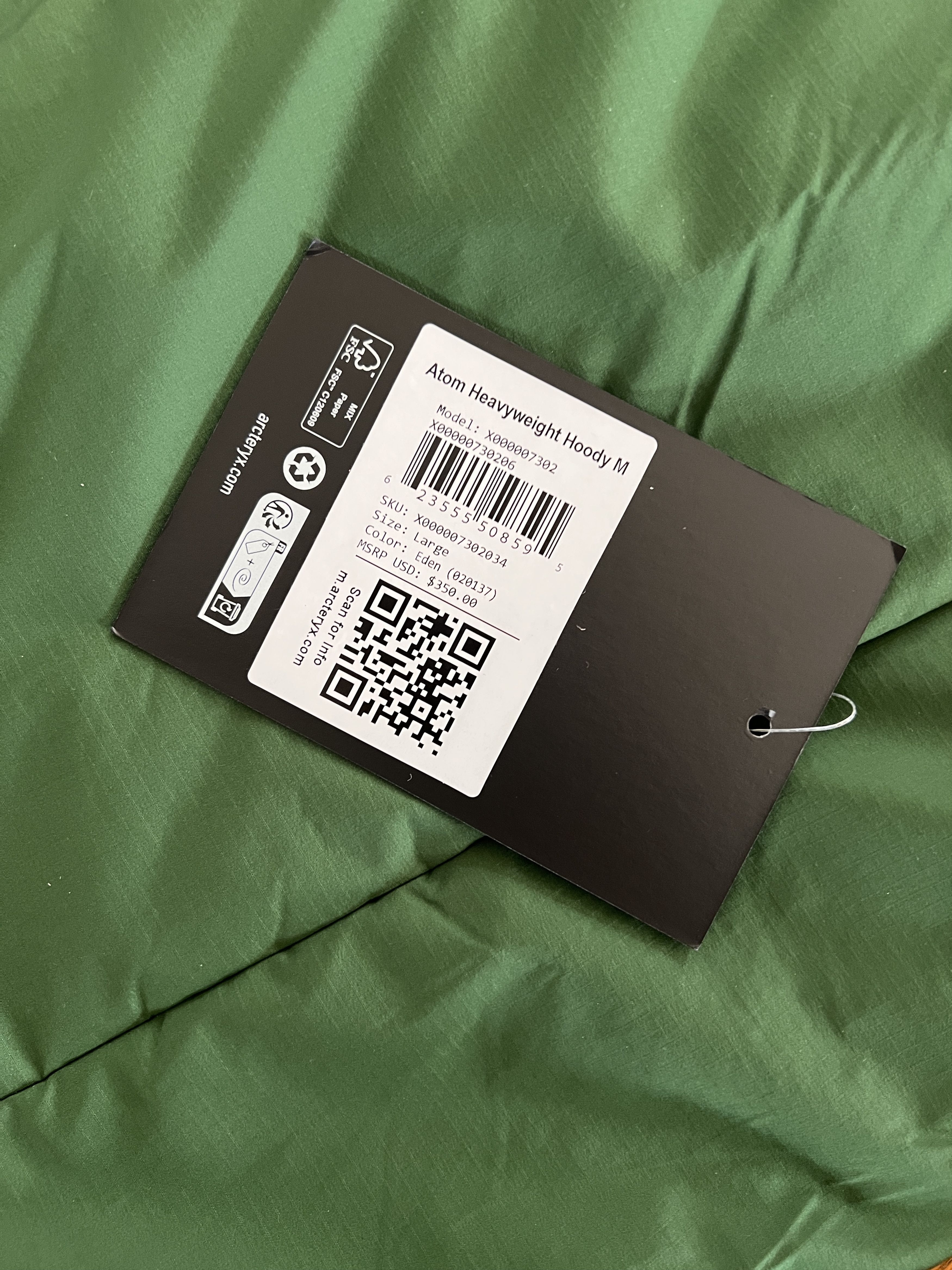 Arc'teryx Arc’teryx Atom Heavyweight Hoody Jacket Size US L / EU 52-54 / 3 - 5 Thumbnail