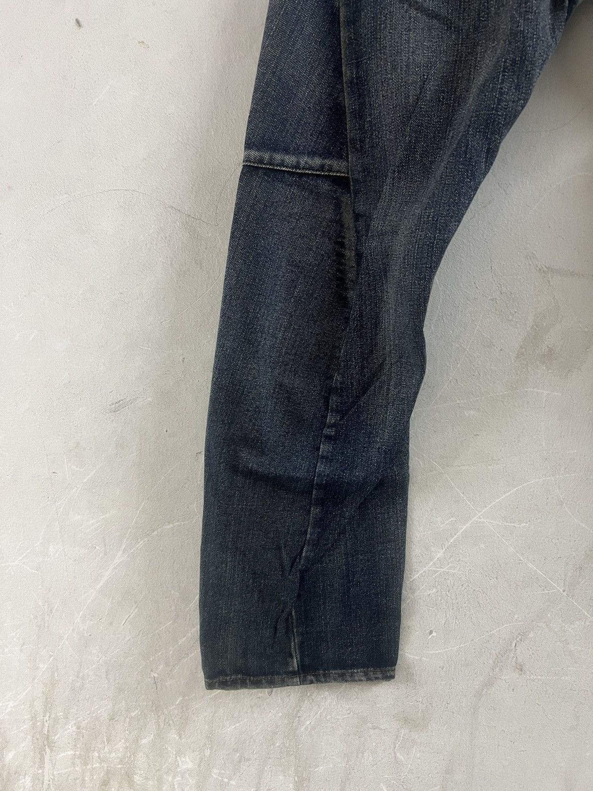 Hysteric Glamour × Japanese Brand DOUBLE WAIST🔥BREATHMINT TWIST DISTRESSED DENIM PANT Size US 32 / EU 48 - 6 Thumbnail