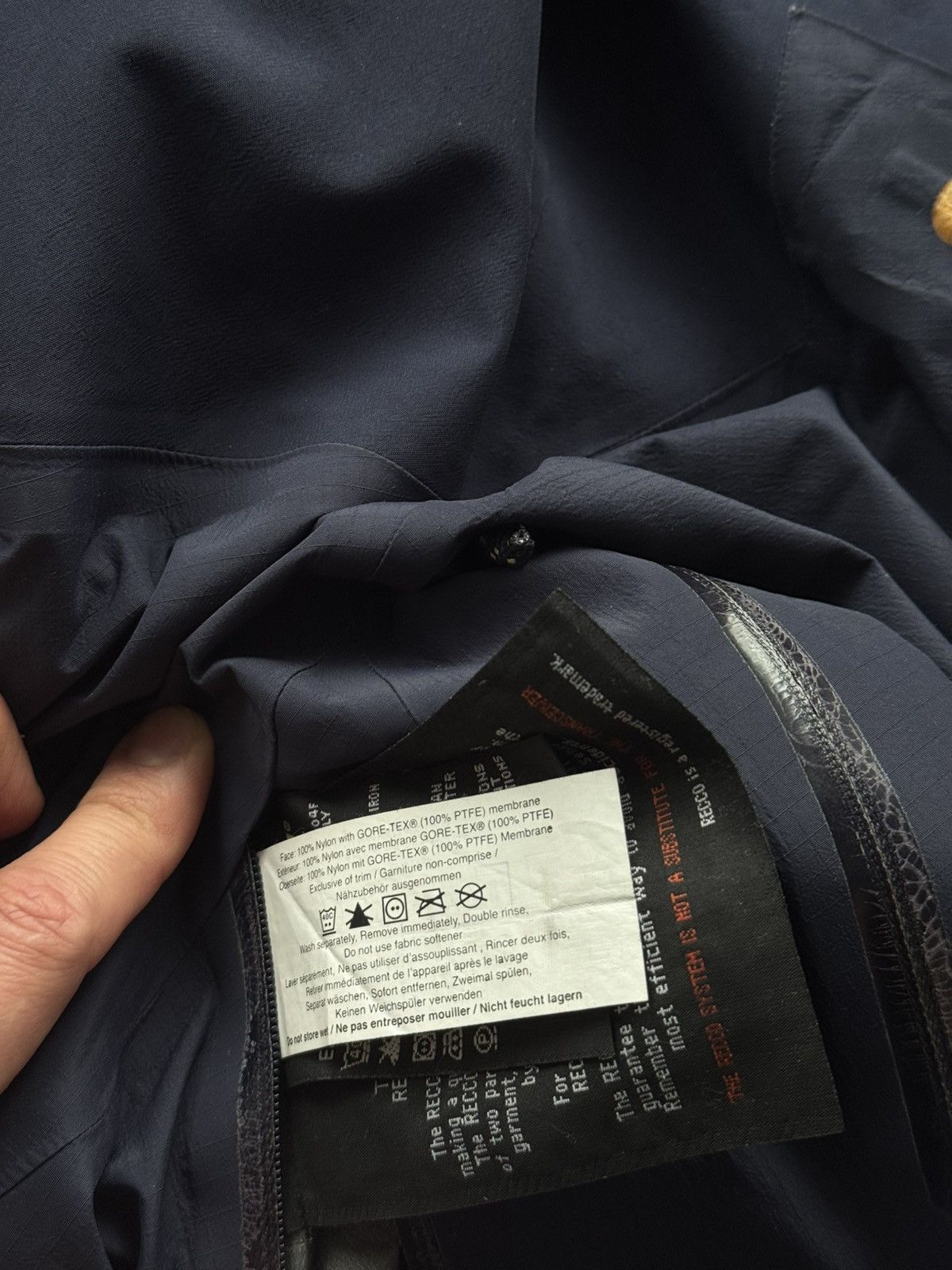 Arc'teryx × Vintage Arcteryx Stinger Górę-tex pro shell Size US L / EU 52-54 / 3 - 11 Thumbnail