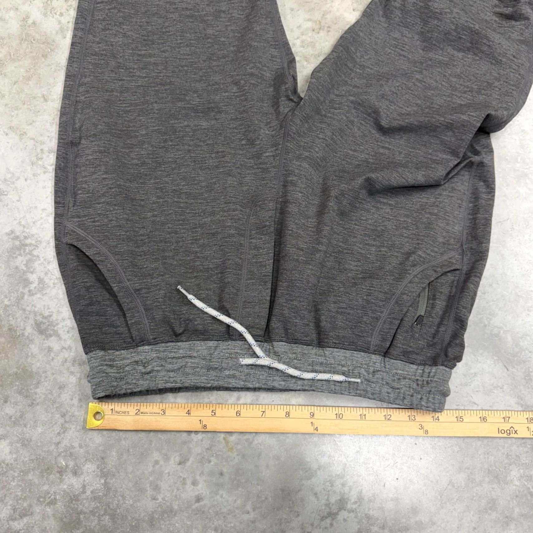 Marine Layer Marine Layer Sweatpants Mens Small Gray Weekend Sport Joggers Elastic Waist Zip Pockets Adjustable Waist Regular Fit Activewear Casual Pants Size US 29 - 5 Thumbnail