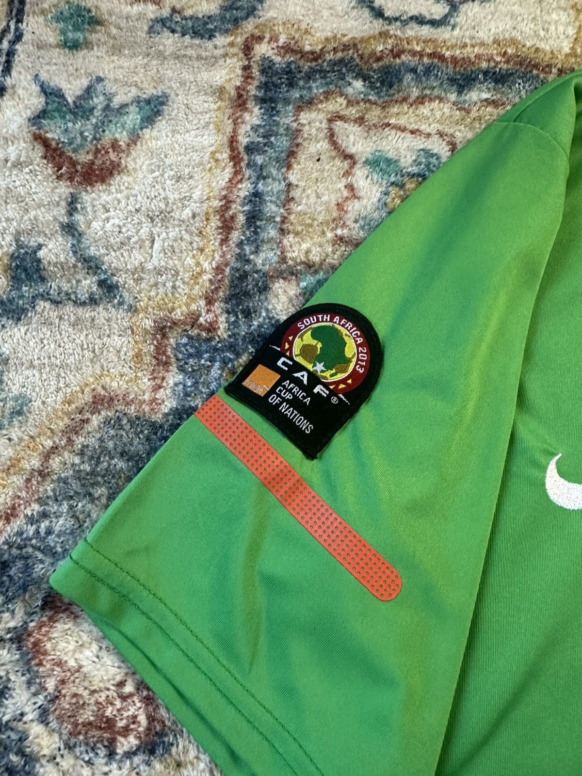 Nike Nike Africa World Cup Zambia Soccer Jersey Large Size US L / EU 52-54 / 3 - 4 Thumbnail