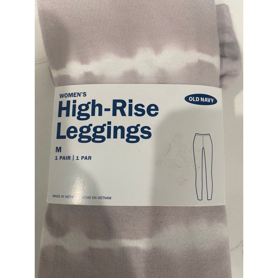Old Navy NEW Old Navy High Rise Dyed Leggings Pink Medium Cotton poly Size 28" / US 6 / IT 42 - 2 Thumbnail