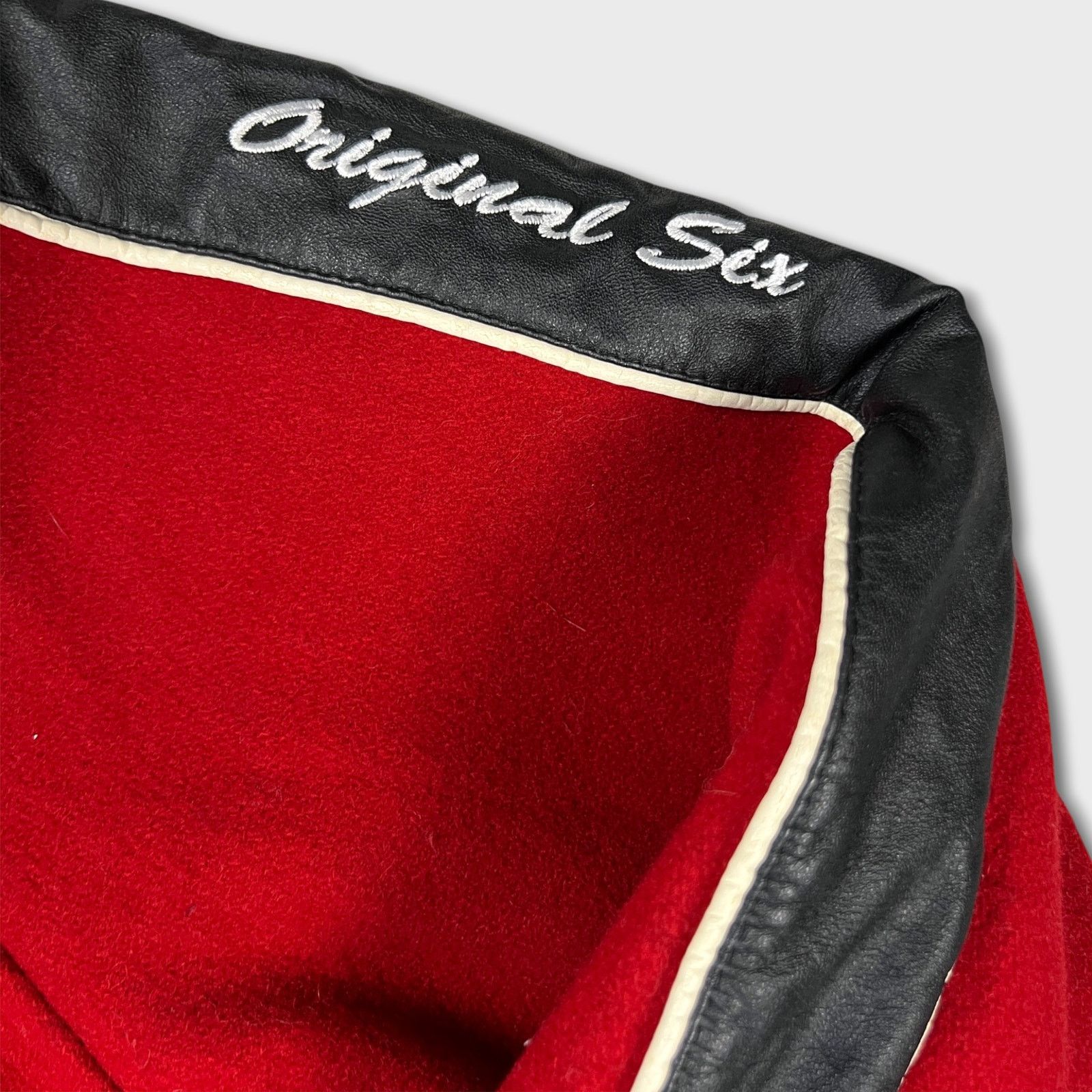 NHL × Vintage VTG 90s Detroit Red Wings Jacket XL NHL Team Hockey Bomber Size US XL / EU 56 / 4 - 6 Thumbnail
