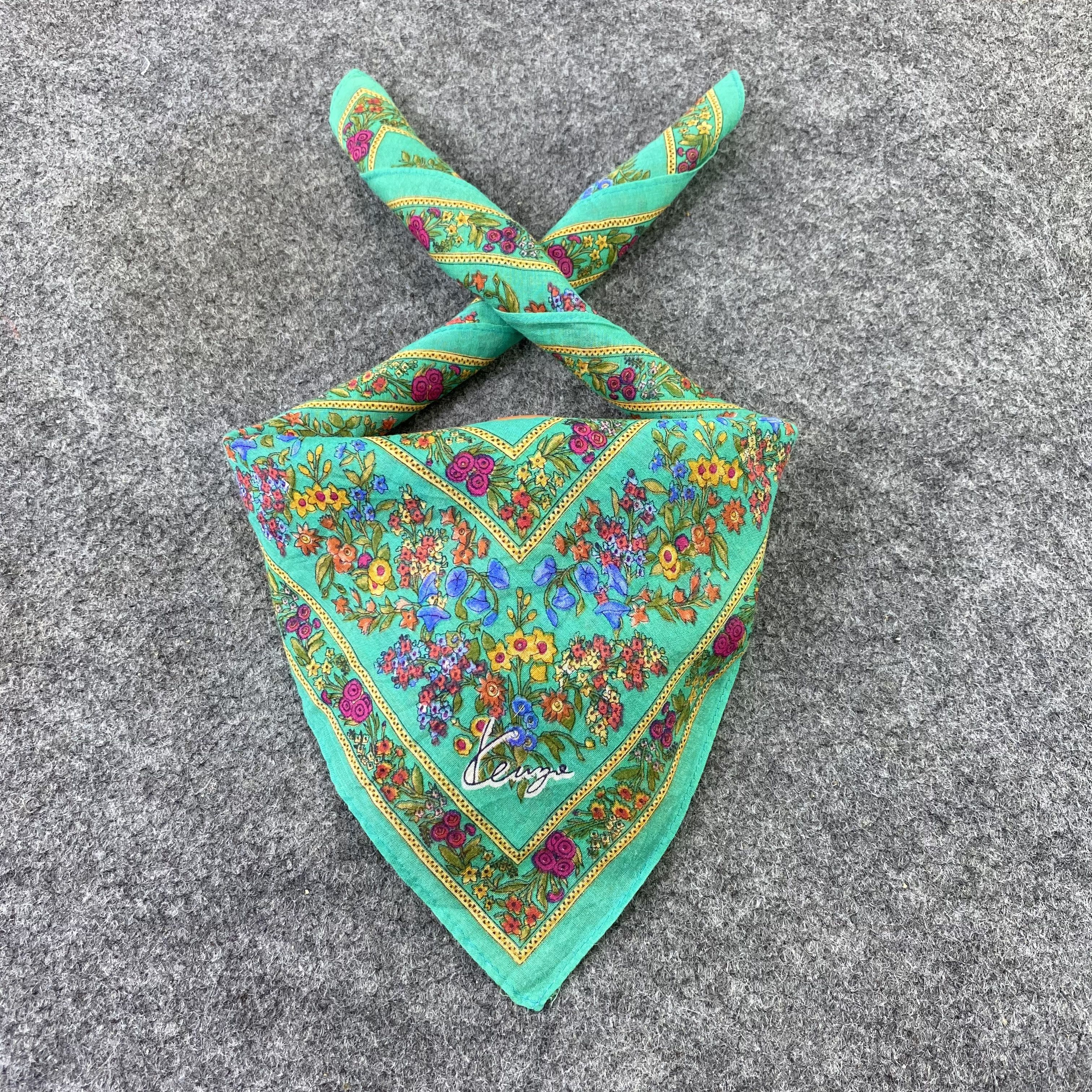Kenzo Kenzo Handkerchief / Bandana / Neckerchief-B498 Size ONE SIZE - 2 Thumbnail