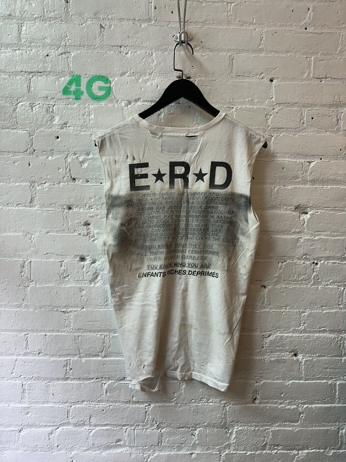 Thrashed ERD Muscle Shirt