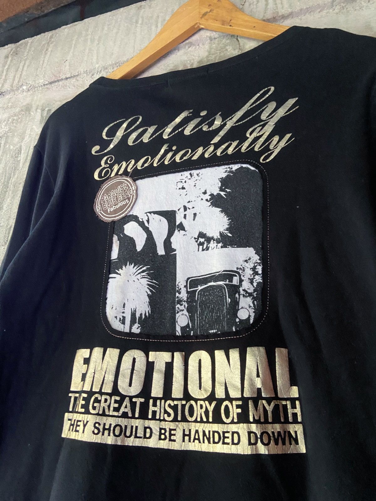 Japanese Brand 🌸EMOTIONAL THE GREAT HISTORY OF MYTH LONG SLEEVE Size US S / EU 44-46 / 1 - 11 Thumbnail