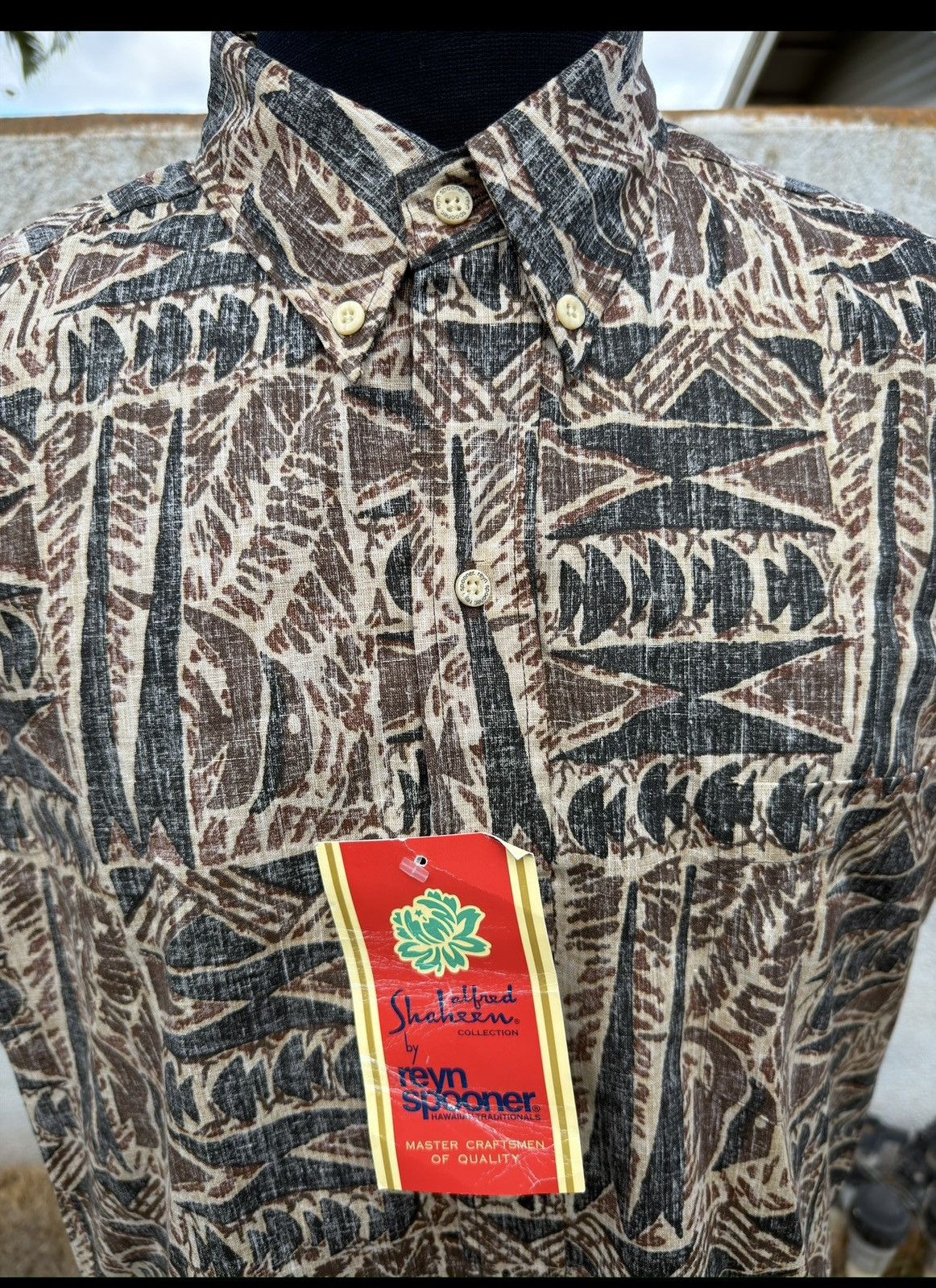 Reyn Spooner New Reyn Spooner Angel Fish Alfred Shaheen Hawaiian Men's L Size US L / EU 52-54 / 3 - 3 Thumbnail
