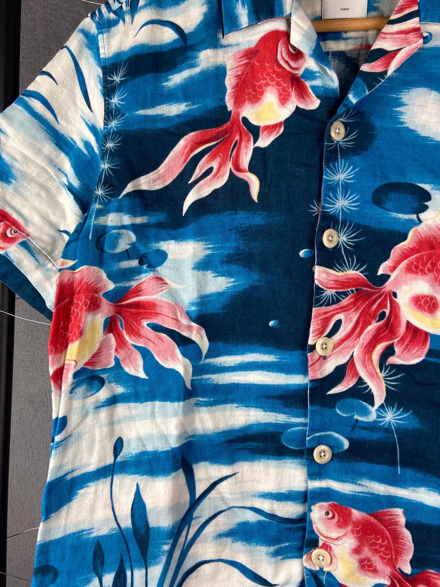 Other Sandro Paris shirt blue koi fish hawaiian Size US M / EU 48-50 / 2 - 2 Thumbnail