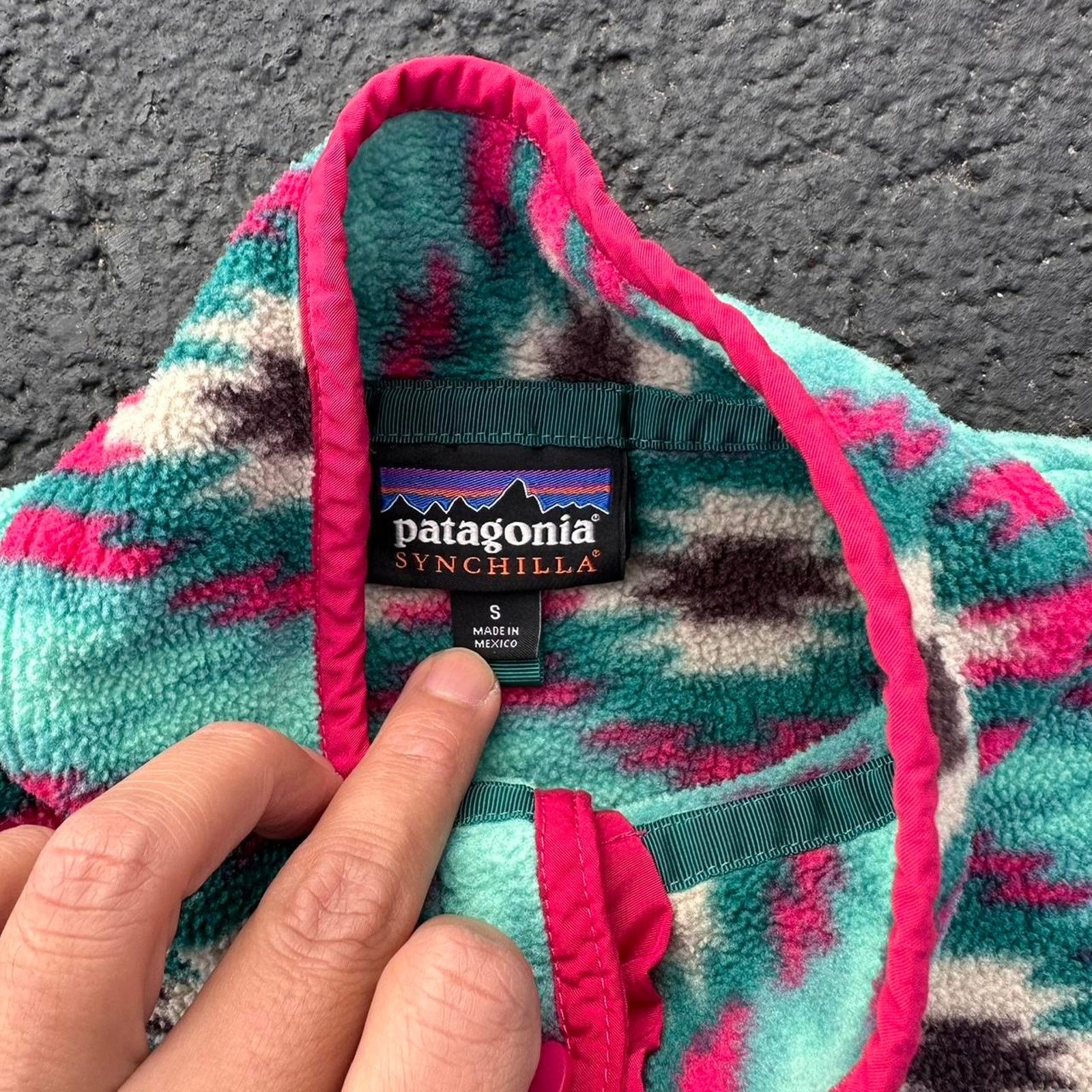 Patagonia × Vintage Vintage Y2K Patagonia Synchilla Fleece Snap-T Pullover Size S / US 4 / IT 40 - 7 Thumbnail