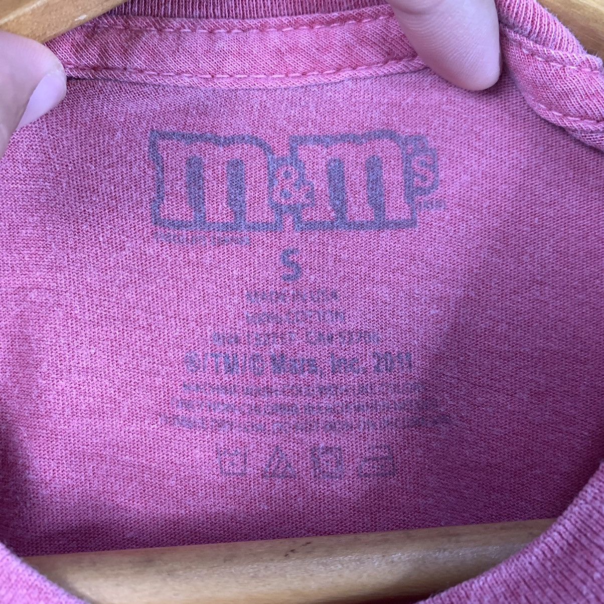 Cartoon Network × Vintage Vintage M&M’s Red T-shirt Made in USA Size US S / EU 44-46 / 1 - 10 Thumbnail