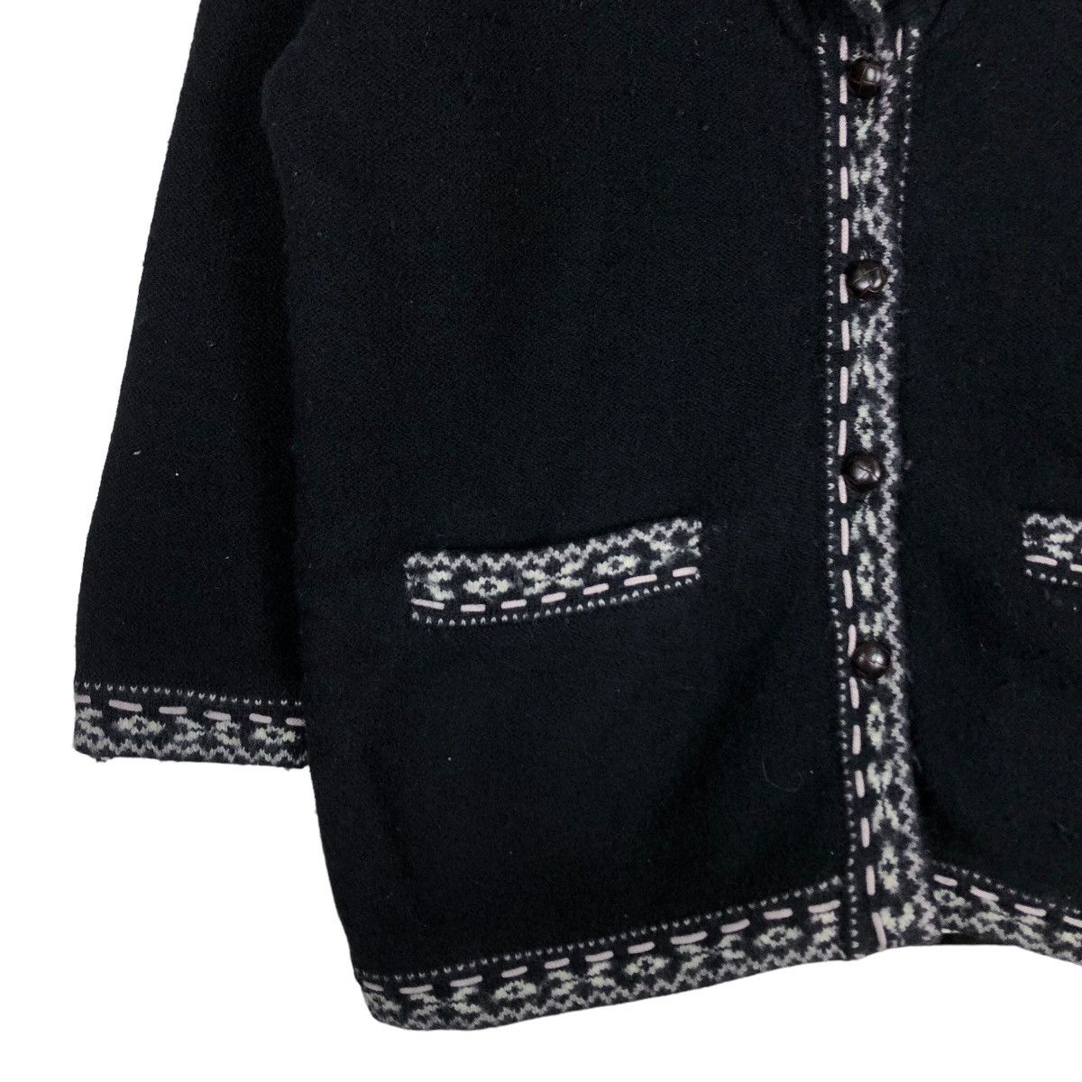 Japanese Brand Vintage Wool Jacket Vasges Japan Issey Miyake Double Collar Size US M / EU 48-50 / 2 - 4 Thumbnail