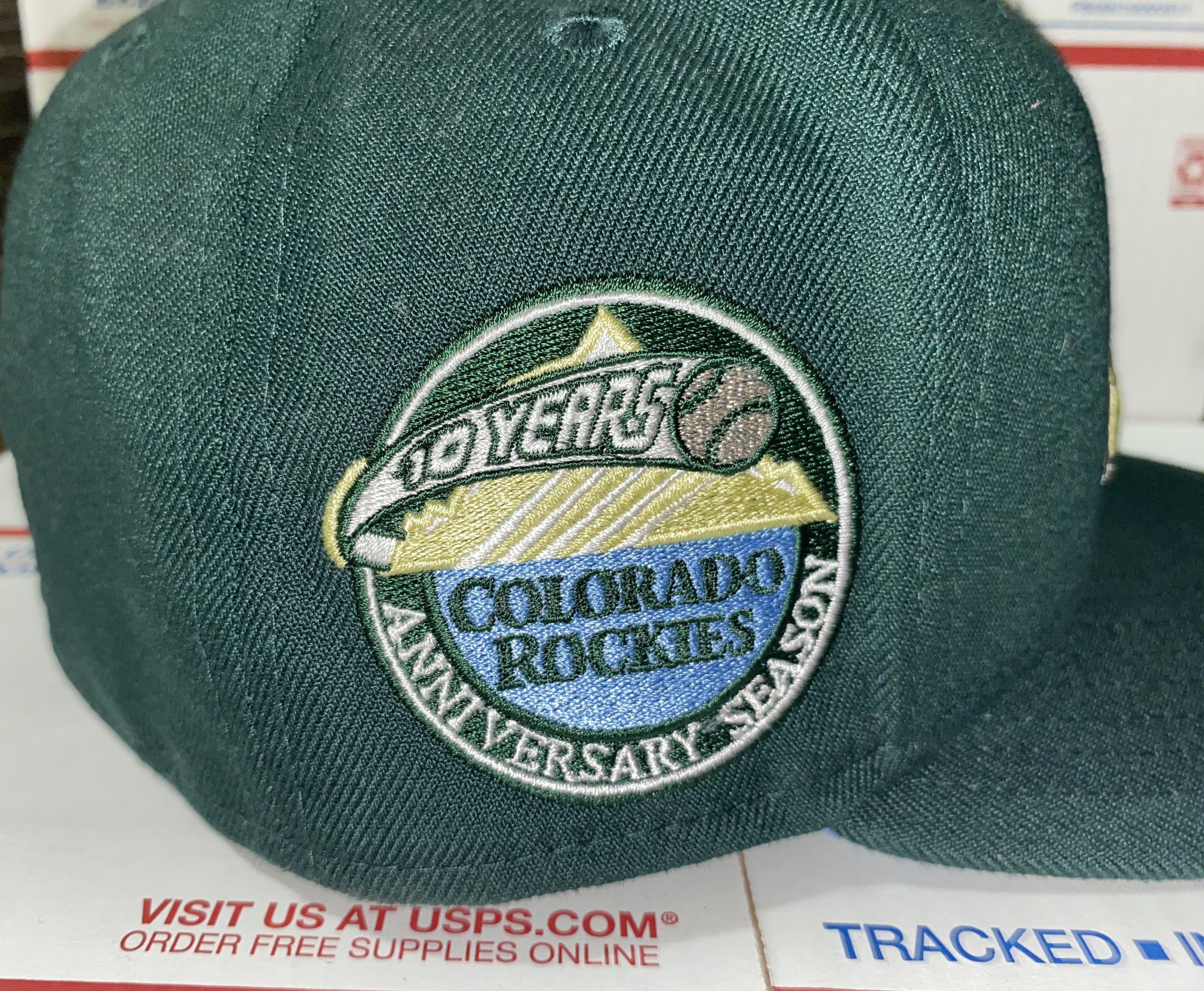 MLB × New Era Colorado Rockies 10 years Anniversary new era 7 3/8 RARE Ne Size ONE SIZE - 4 Thumbnail