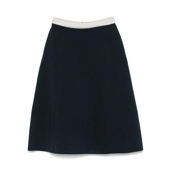 Max Mara MAX MARA Women Mid Skirts ABACO 042 003 BLUE Size S / US 4 / IT 40 - 1 Thumbnail