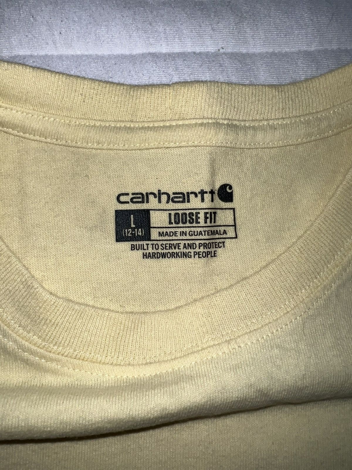 Carhartt Yellow Carhart T-shirt Size US L / EU 52-54 / 3 - 2 Thumbnail
