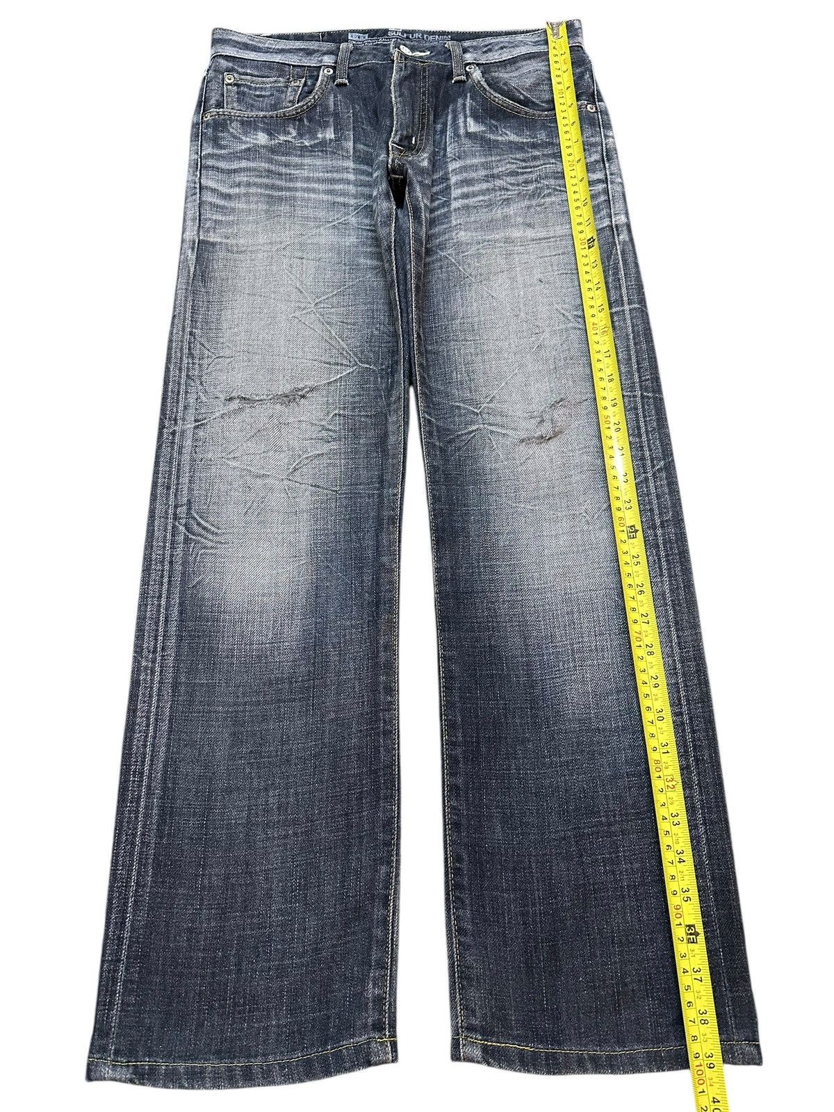 Edwin Vintage Japan Edwin 502 Faded Wash Style Loose Jeans Size US 32 / EU 48 - 12 Thumbnail