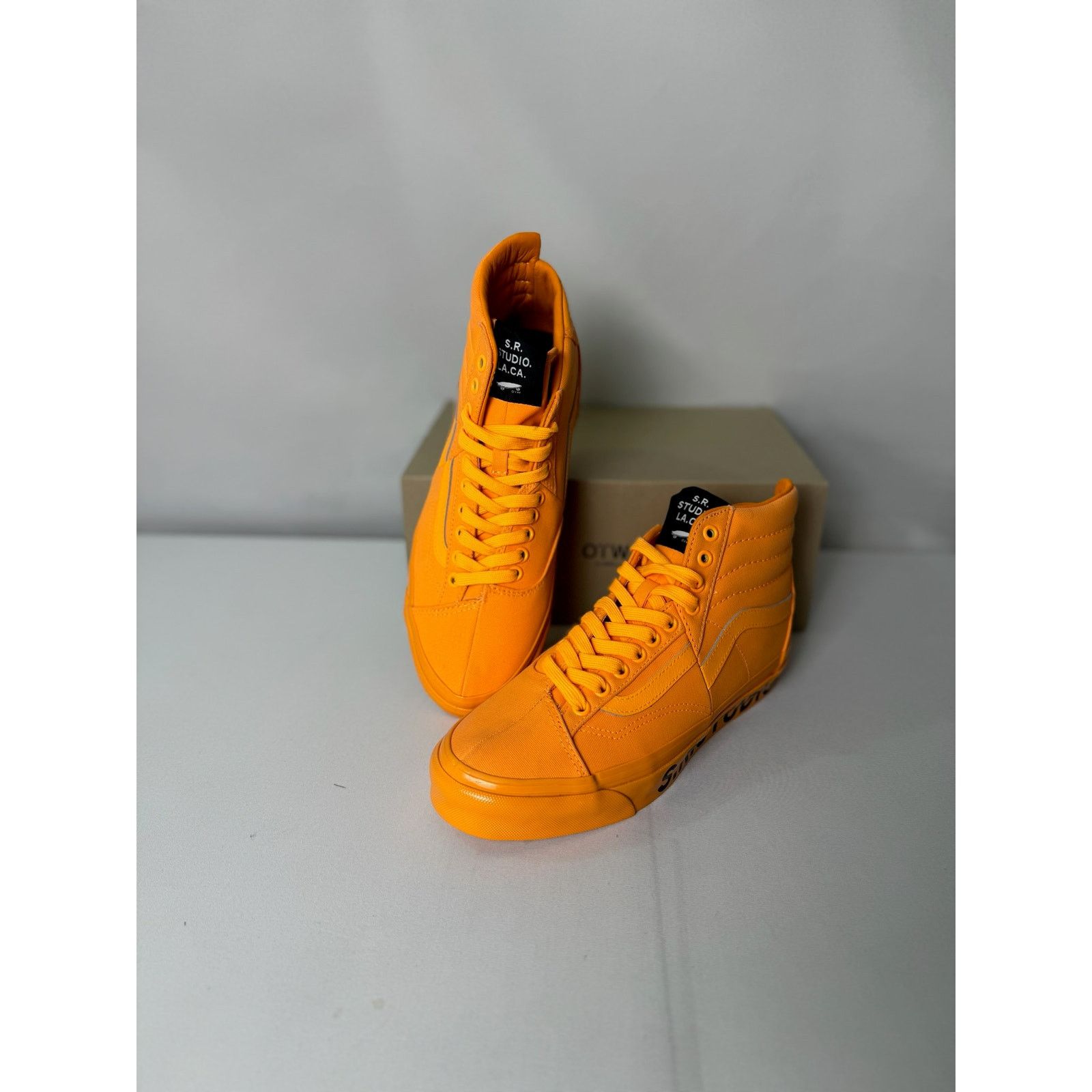 Vans NIB Vans OTW Sk8-Hi Clash the Wall SR. Studio LA. CA Orange Size US 8 / EU 41 - 6 Thumbnail