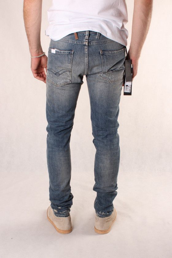 Replay Replay Maestro Denim Selection Slim Fit Distressed Jeans Size US 30 / EU 46 - 2 Thumbnail