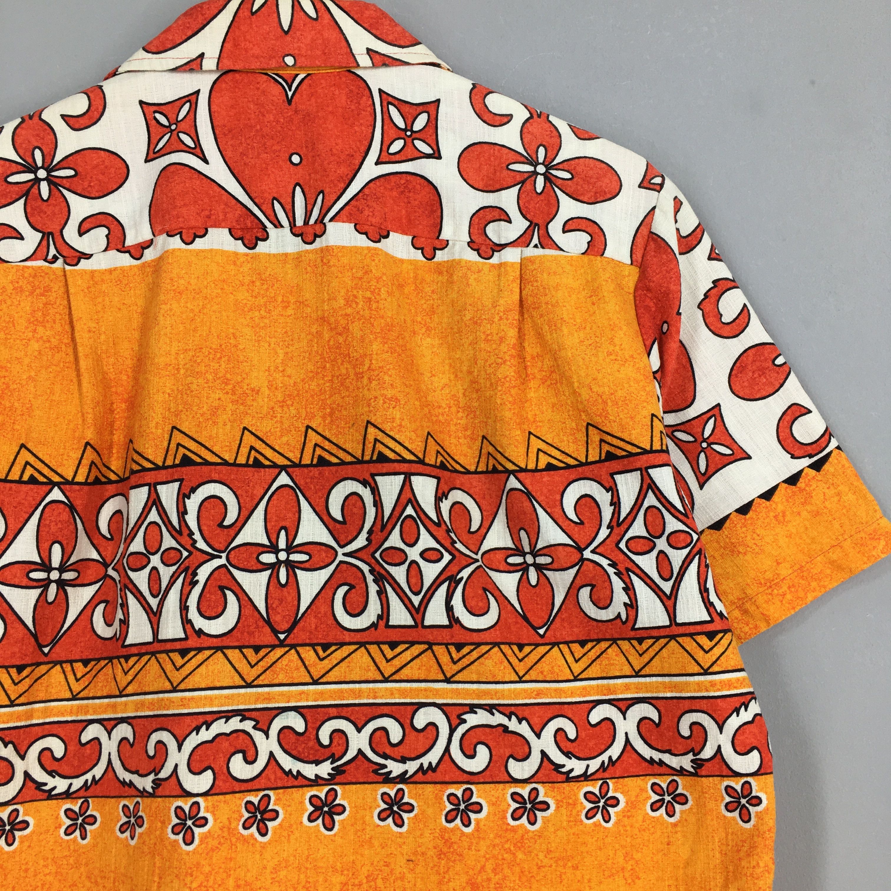 Other Vintage Kohola Hawaii Aloha Orange Floral Shirts Medium Size US M / EU 48-50 / 2 - 7 Thumbnail