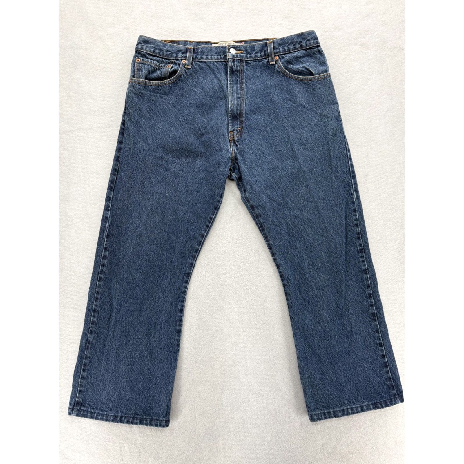 Levi's Levis 517 Jeans Mens 40x28 Blue Boot Cut Denim Medium Wash Western Cowboy Y2K Size US 40 / EU 56 - 2 Thumbnail