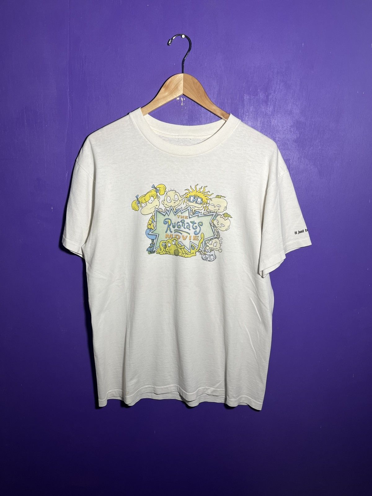 Vintage Vintage 90s The Rugrats movie promo t-shirt Size US L / EU 52-54 / 3 - 1 Thumbnail