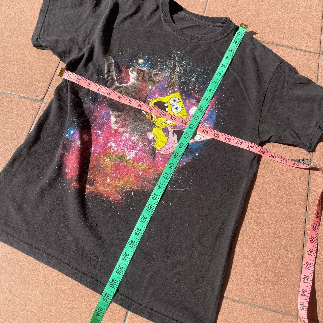 Nickelodeon SPONGEBOB PATRICK SPACE CAT TSHIRT Size US M / EU 48-50 / 2 - 3 Thumbnail