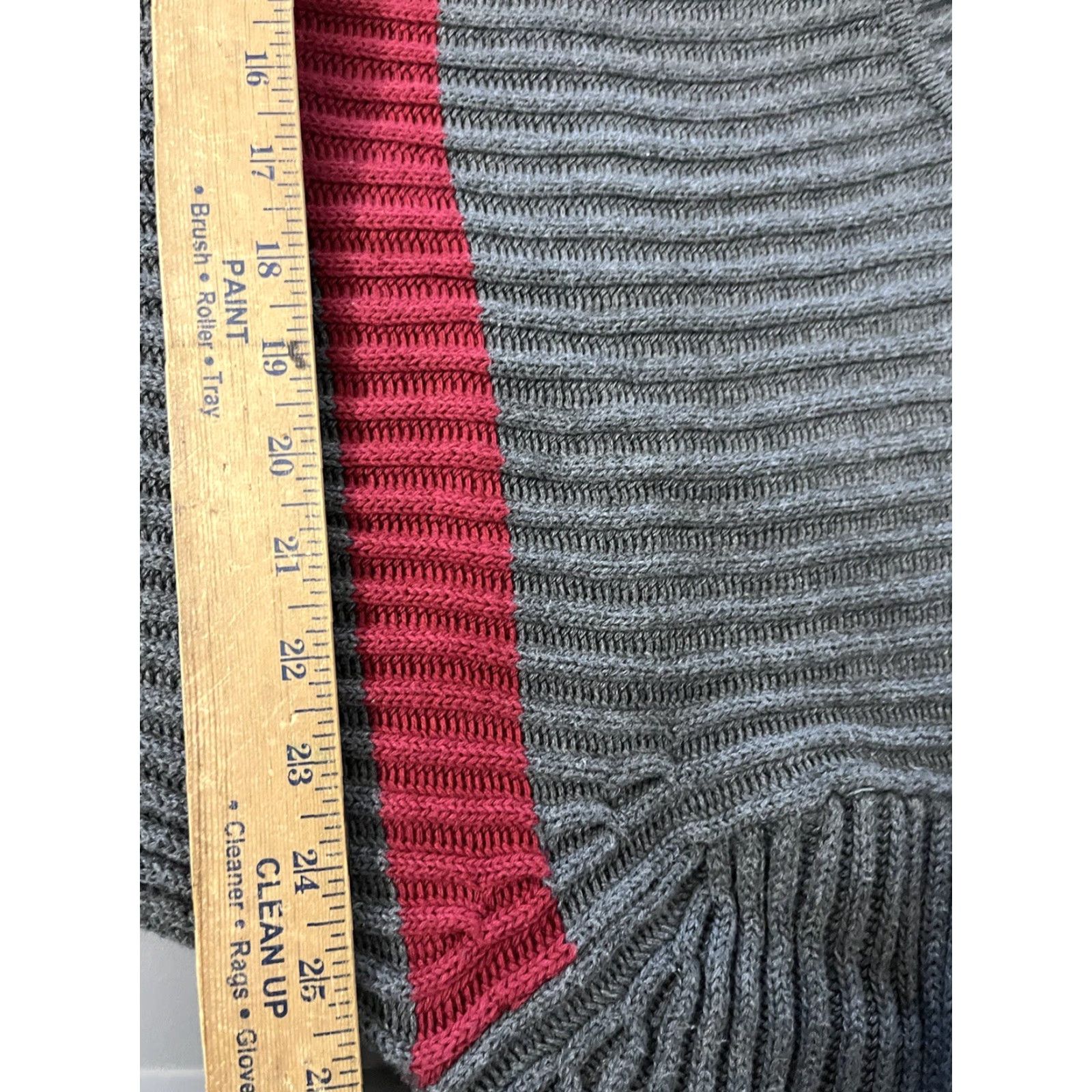 Gap VINTAGE Gap Sweater Mens Knit Gray Large Pullover Fleece Crew Neck USA 70s 80s Mens Lot Size US L / EU 52-54 / 3 - 5 Thumbnail