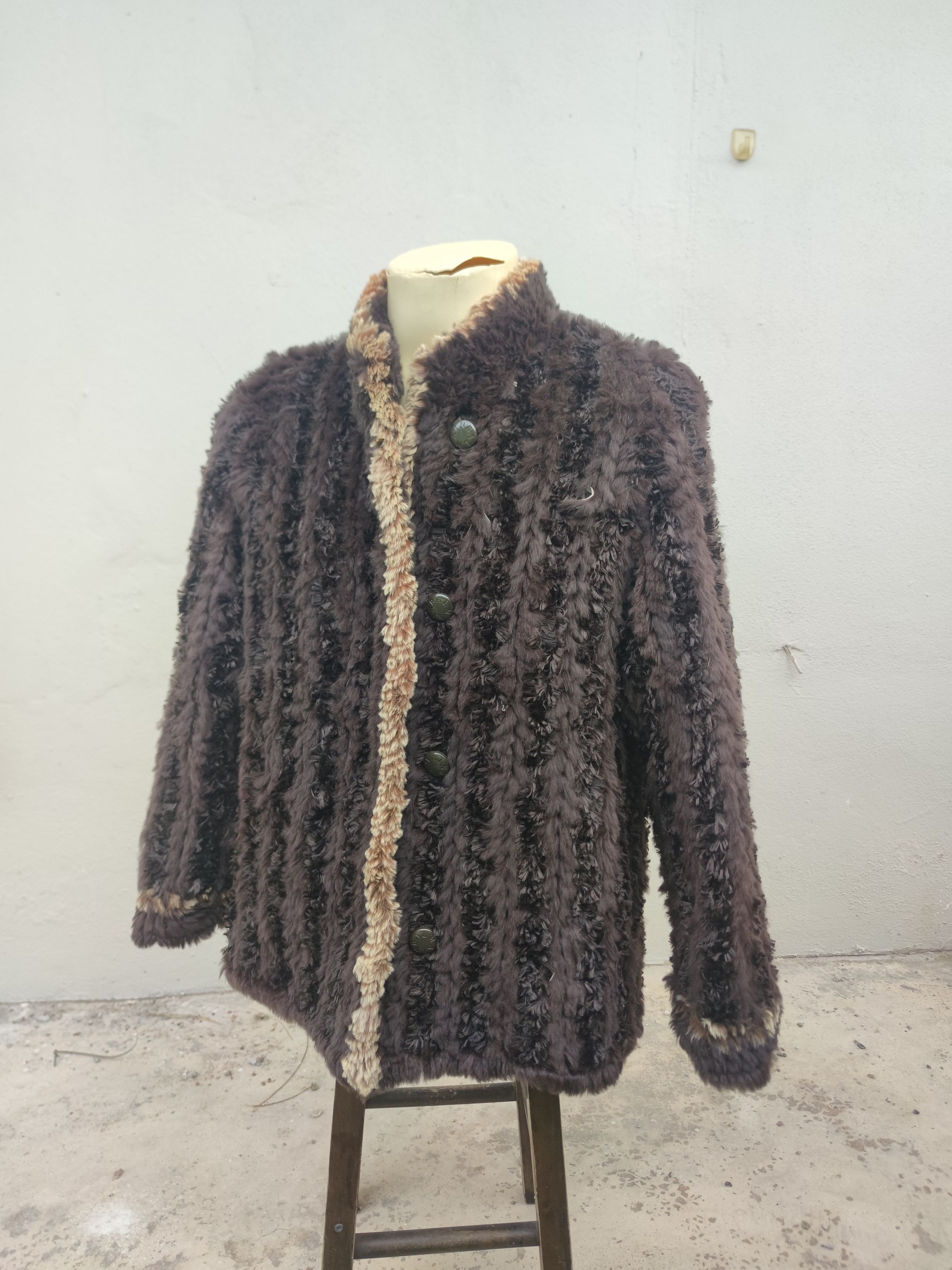 Balmain Balmain Paris Spanish Rabbit Fur Reversible Jacket Size XL / US 12-14 / IT 48-50 - 6 Thumbnail