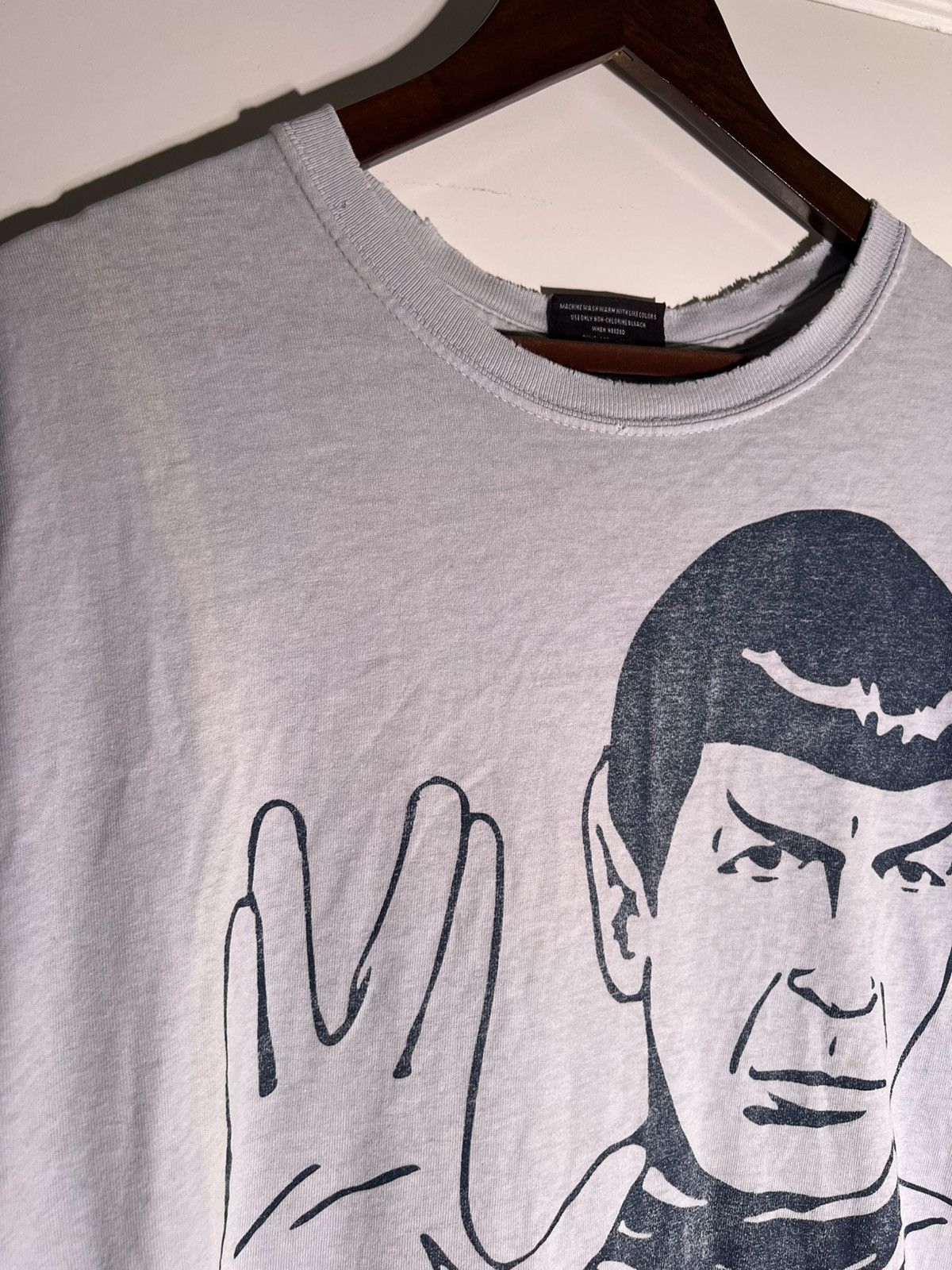 Vintage Y2K 2000's VTG Vintage Star Trek Spock Sci Fi Retro T Shirt Size US XL / EU 56 / 4 - 7 Thumbnail