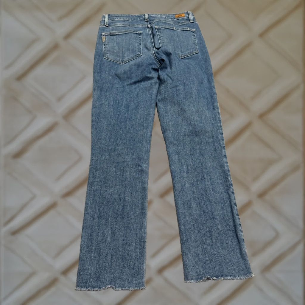 Paige Paige Hoxton Slim Jeans Women 29 Blue Medium Wash High Rise Denim Skinny 5-Pocket Size 29" - 1 Thumbnail