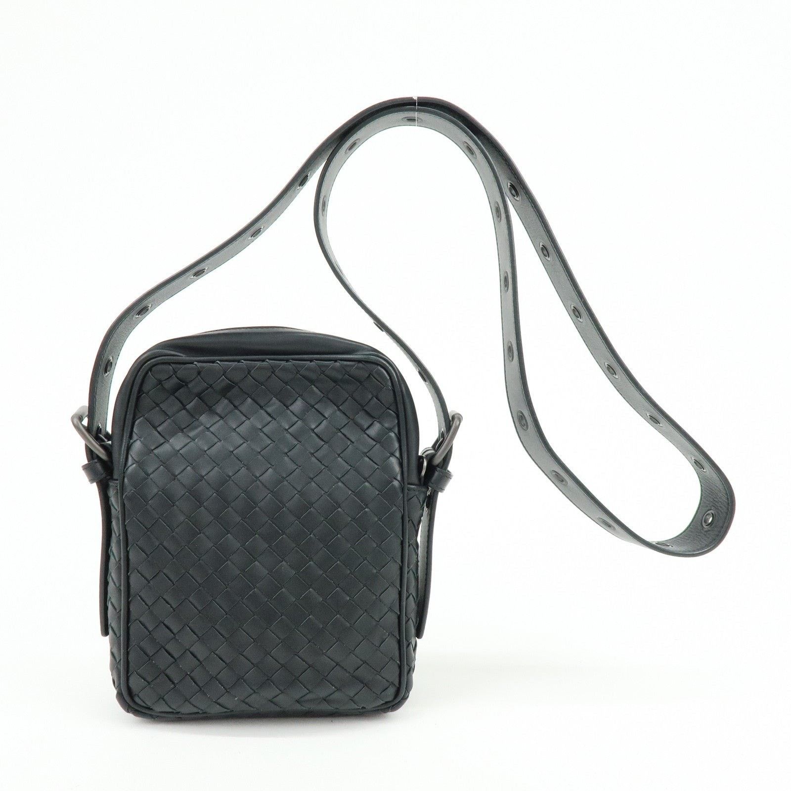 Bottega Veneta Bottega Veneta Intrecciato Lambskin Crossbody Bag Size ONE SIZE - 2 Thumbnail