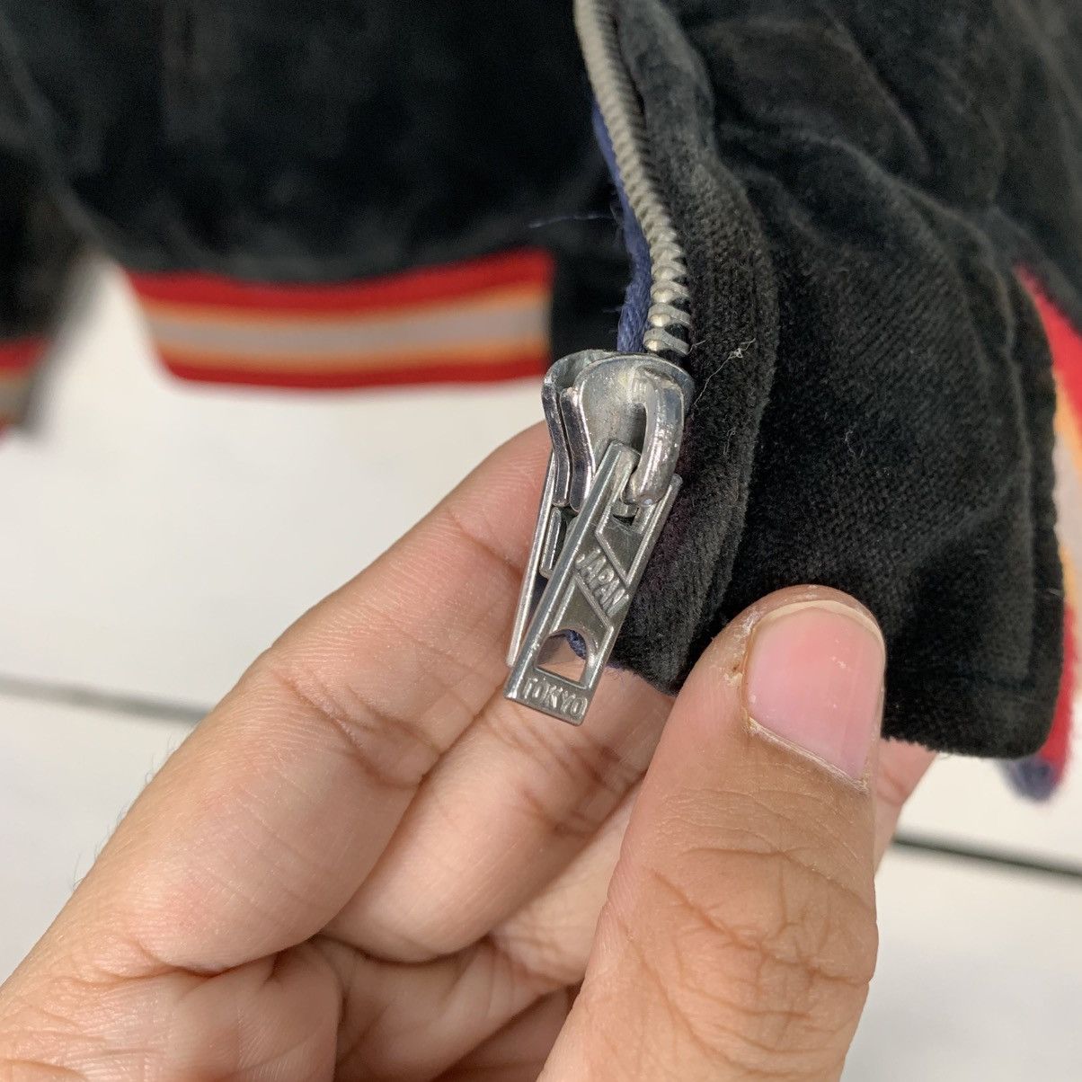 Japanese Brand Japanese Brand Clear Land Reversible Sukajan Jacket Size US XS / EU 42 / 0 - 16 Thumbnail