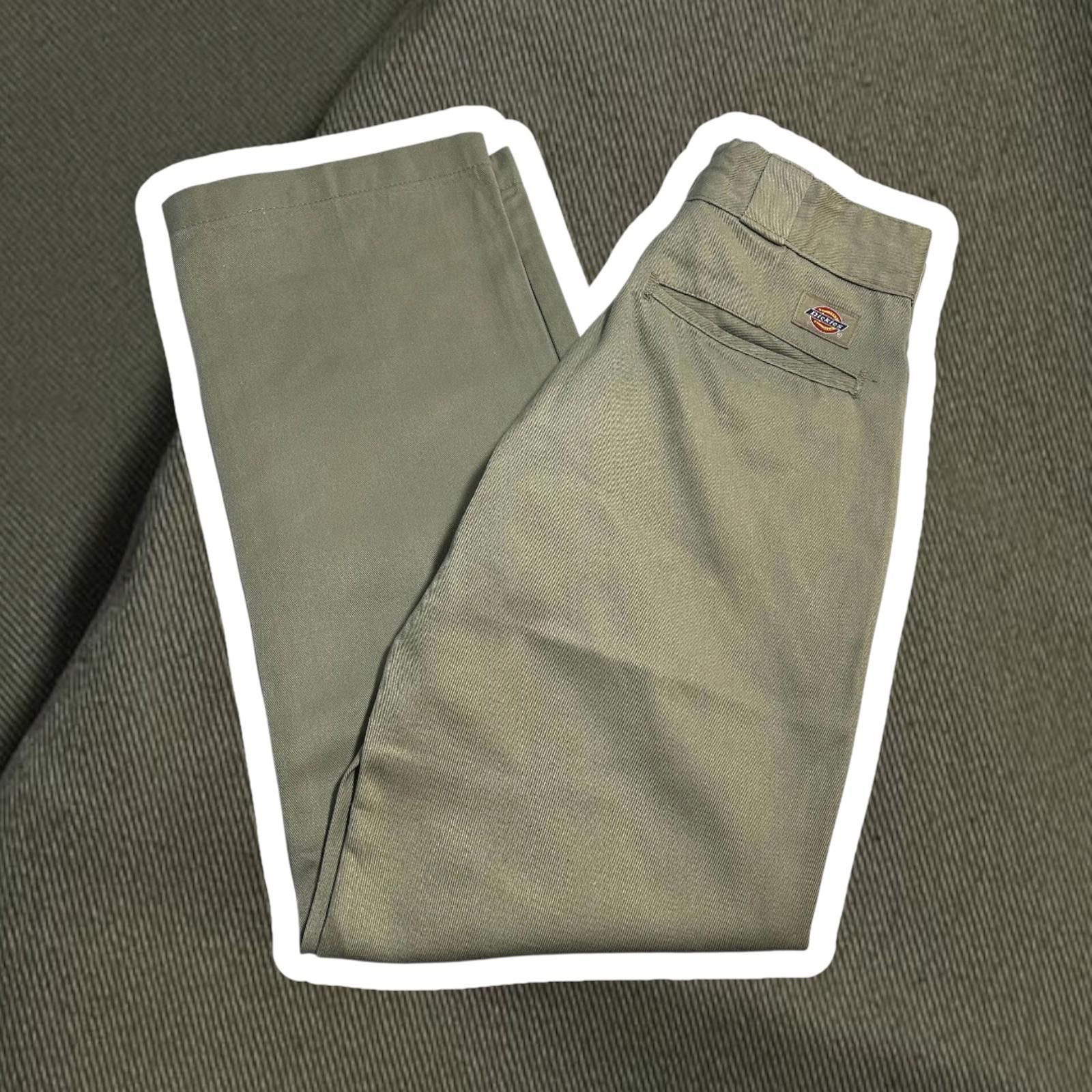 Dickies Dickies 874 Signature Fit Trousers - Olive Green Size US 28 / EU 44 - 1 Thumbnail