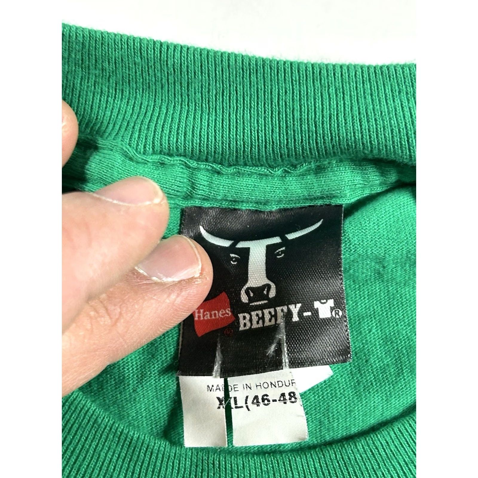 Hanes VINTAGE Puerto Rico Destination Tee Green XL Mens 2000s Graphic Print Hanes Shirt Size US XL / EU 56 / 4 - 7 Thumbnail