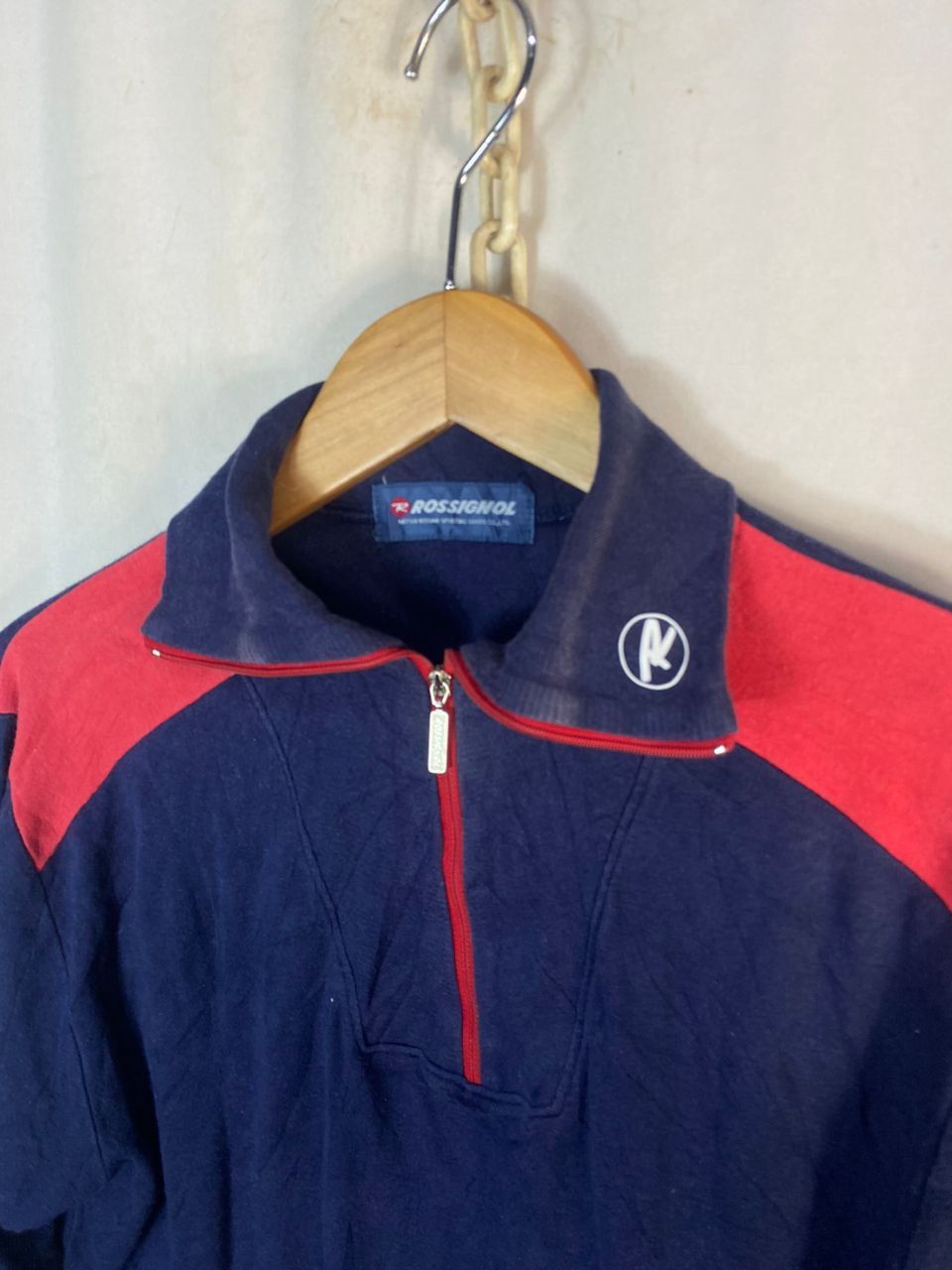 Vintage Vintage rossignol half zipper long sleeve shirt Size US M / EU 48-50 / 2 - 4 Thumbnail