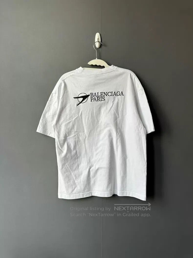 Balenciaga Balenciaga White boomerang front and back embroidered shor Size US XS / EU 42 / 0 - 2 Thumbnail
