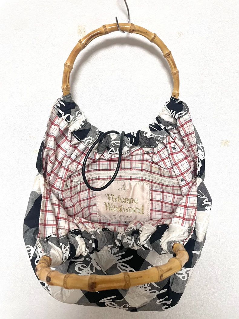 Vivienne Westwood Vivienne Westwood size os Japanese black and white checkere Size ONE SIZE - 8 Thumbnail