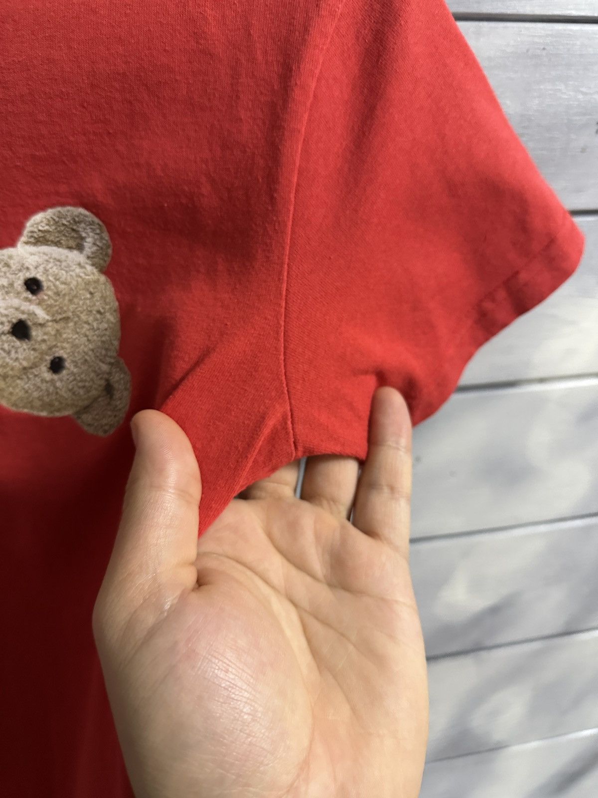 Palm Angels T-Shirt Palm Angels Bear Toy Size 10y Color Red Size XS / US 0-2 / IT 36-38 - 4 Thumbnail