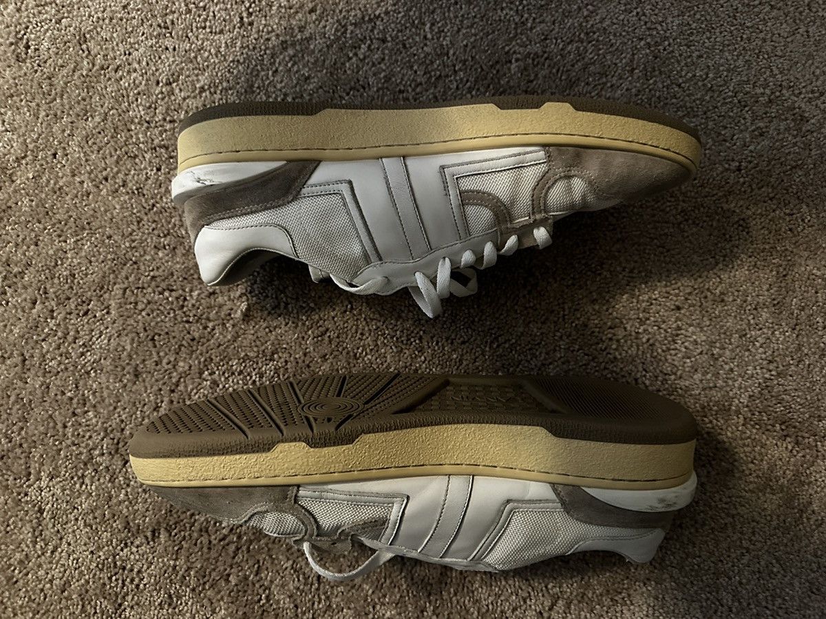 Lanvin White Clay Sneakers Size US 13 / EU 46 - 6 Thumbnail
