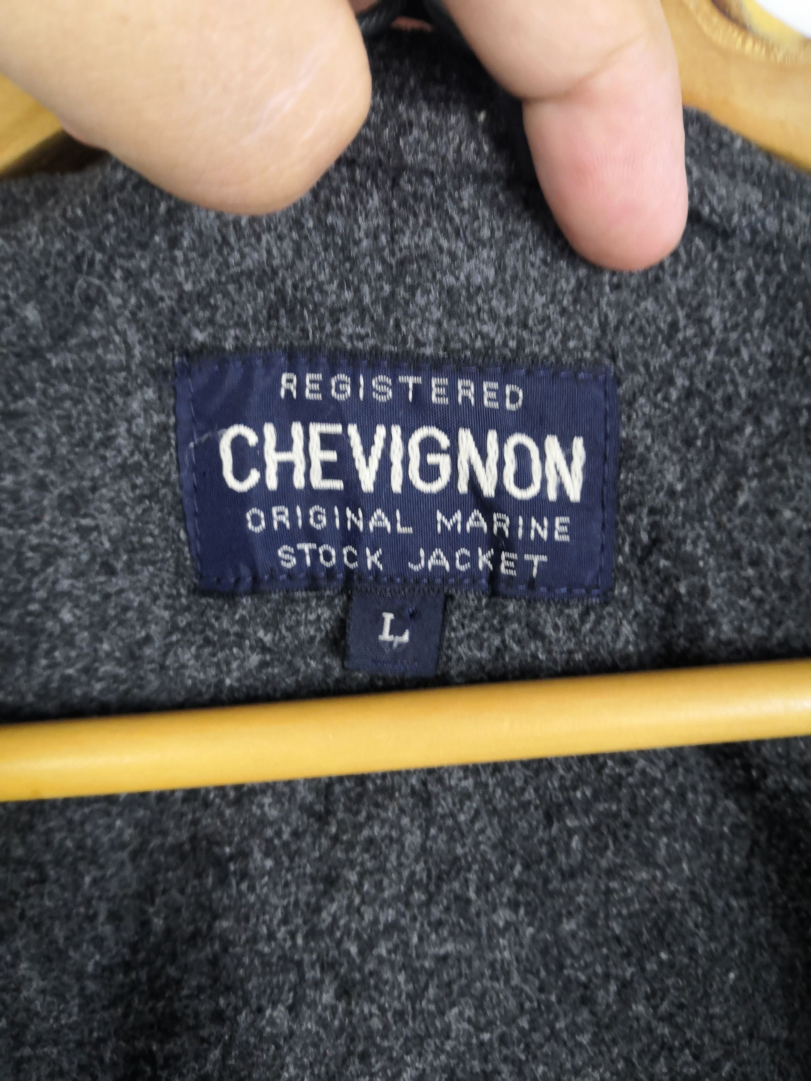 Chevignon Vintage Chevignon Hoodie Jacket Marine Snow Parka Size US L / EU 52-54 / 3 - 7 Thumbnail