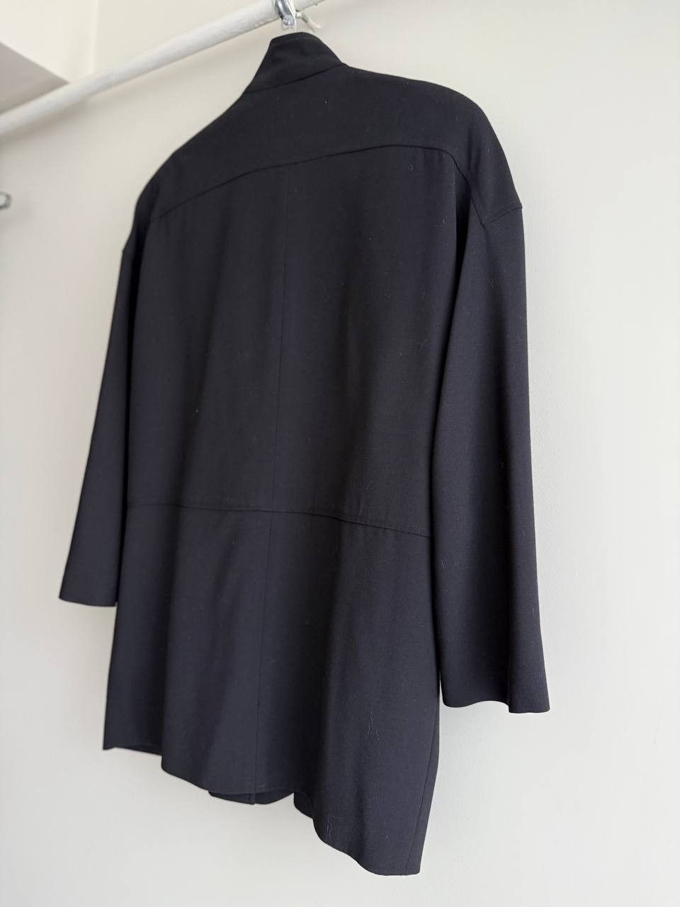 Gianfranco Ferre Gianfranco Ferre Black Lana Womens Blazer’s Jacket Size XL / US 12-14 / IT 48-50 - 8 Thumbnail