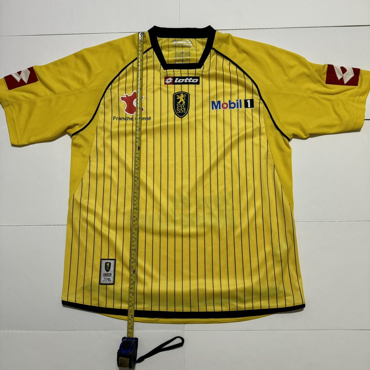 Lotto Sport Lotto FCSM Sochaux 2009/10 Home Football Soccer Jersey Size US XL / EU 56 / 4 - 2 Thumbnail