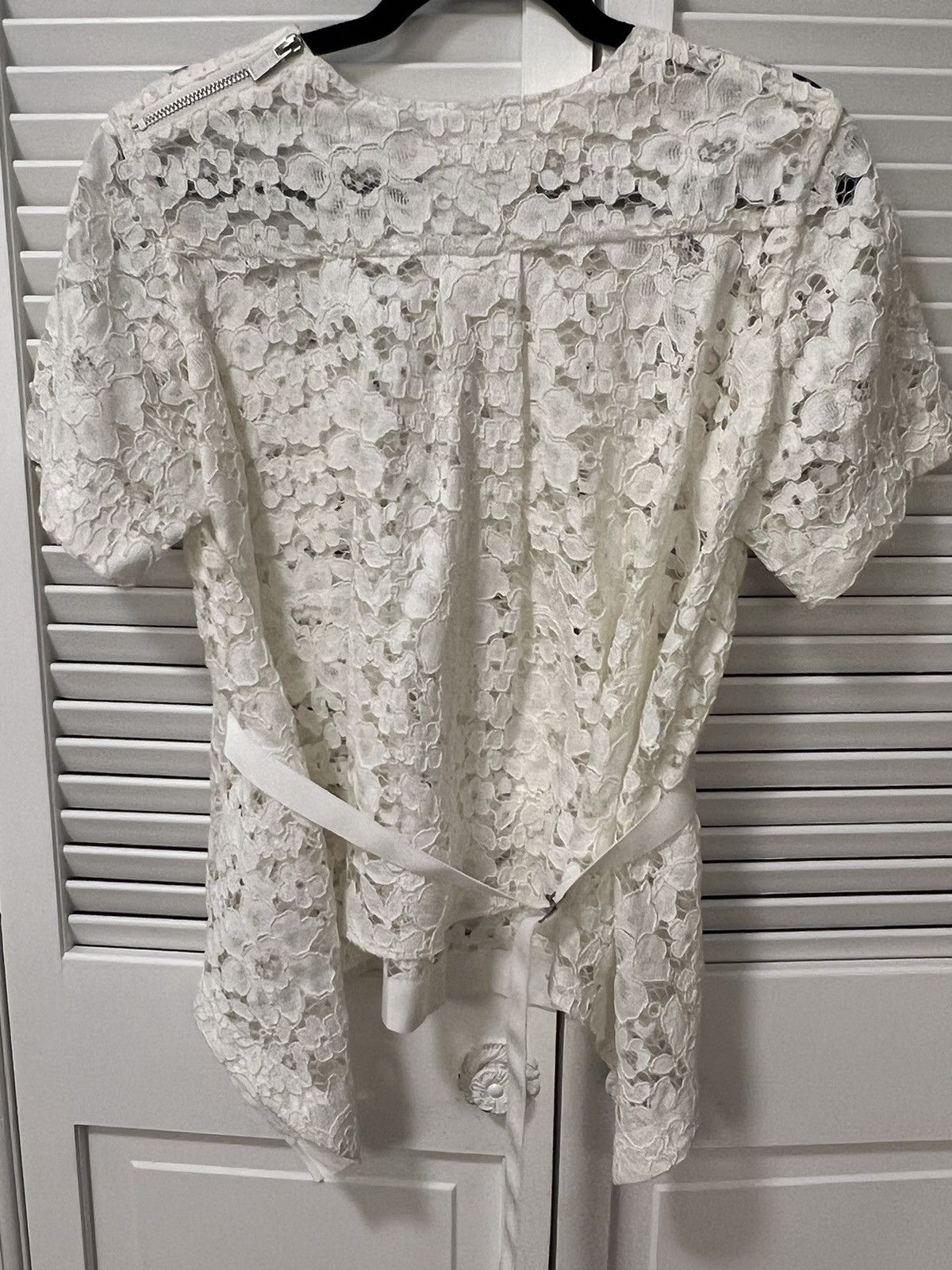 Sacai Sacai Lace Top Size L / US 10 / IT 46 - 2 Thumbnail