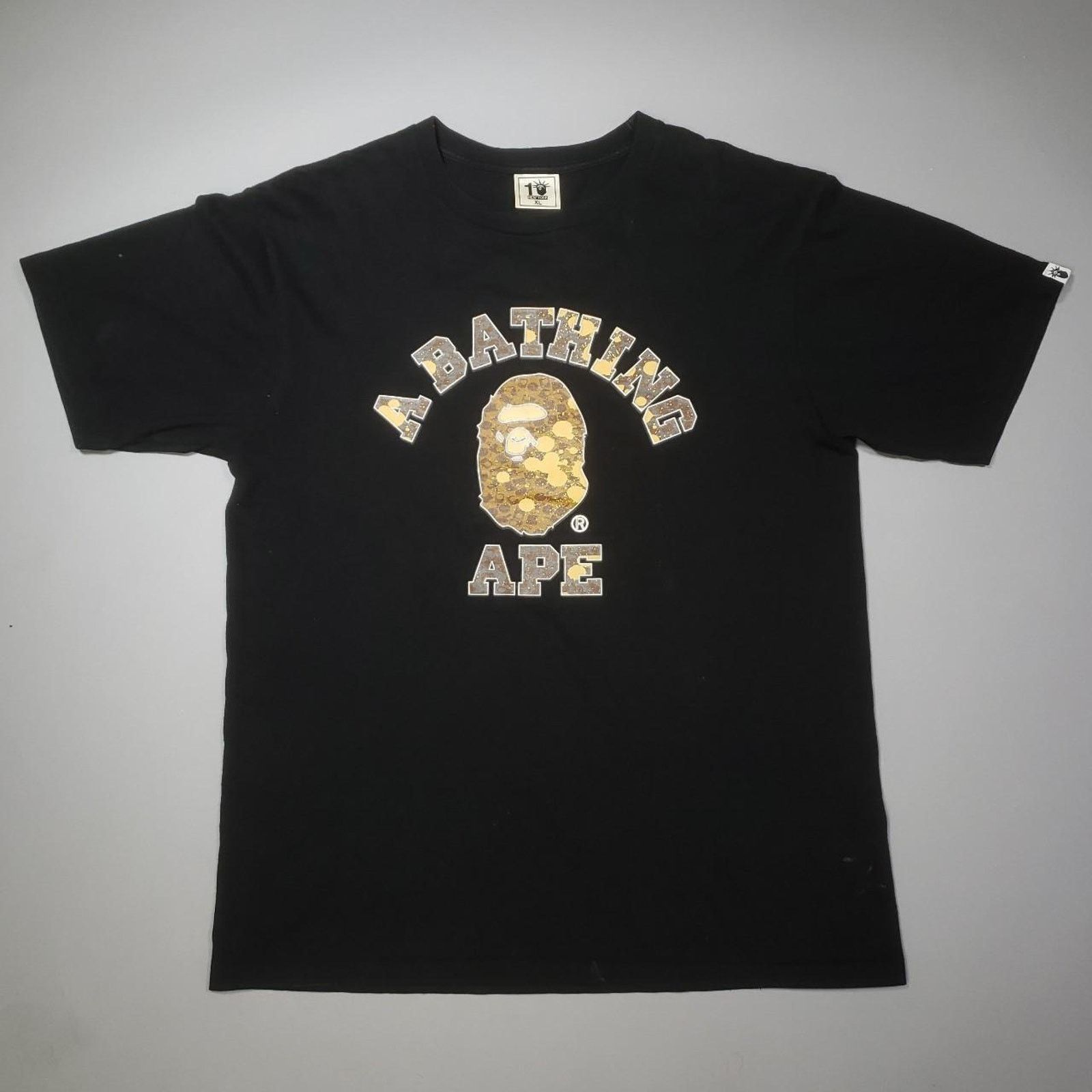 Bape Bape x Stash NY 10th Anniversary College Logo tee Mens XL Size US XL / EU 56 / 4 - 2 Thumbnail