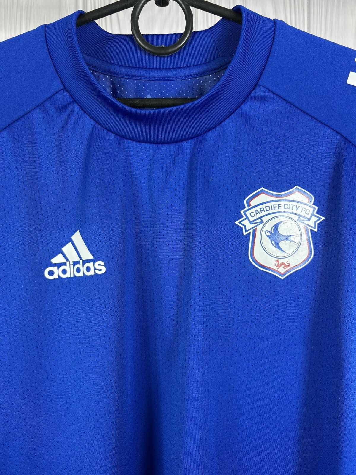 Adidas Cardiff City FC Adidas 2020 Training Jersey T-Shirt Size s Size US S / EU 44-46 / 1 - 4 Thumbnail
